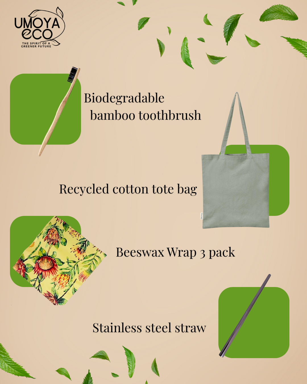 Eco friendly starter kit